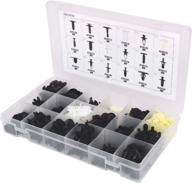 KS Tools Befestigungs Clip Satz für Ford 415 Teile