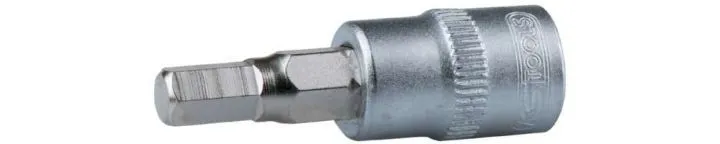 KS Tools 3/8 Zoll Bit-Stecknuss Innensechskant Schlüsselweite 3 mm