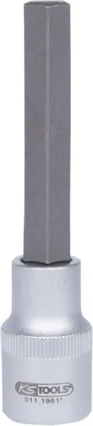 KS Tools 1/2 Zoll Bit-Stecknuss Innensechskant lang 11 mm