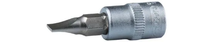 KS Tools 1/4 Zoll Bit-Stecknuss Schlitz 7 mm