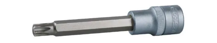 KS Tools 1/2 Zoll Bit-Stecknuss Torx lang Profilgrösse T20