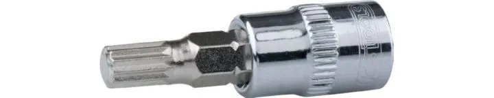 KS Tools 1/4 Zoll CHROMEplus Bit-Stecknuss Profilgrösse Vielzahn XZN M10