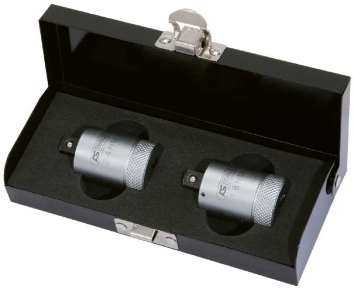 KS Tools 3/8 Zoll Drehmomentbegrenzer Adapter Satz 18 - 24 Nm 2 Teile