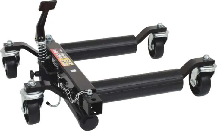 KS Tools Hydraulische Rangierhilfe Auflagerollen aus Kunststoff Reifenbreite 305 mm