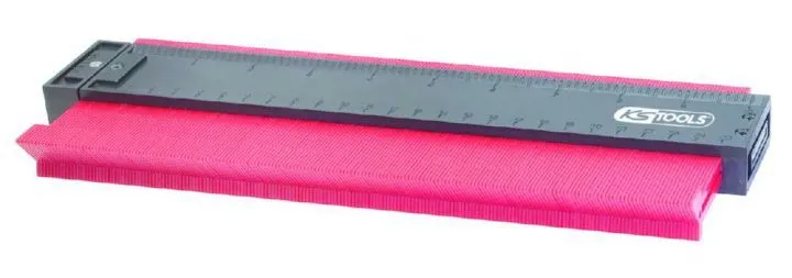 KS Tools Konturen Lehre Kunststoff 280mm lang