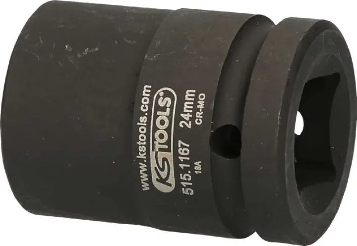 KS Tools 3/4 Zoll Kraft Stecknuss Adapter Profilgrösse 24 mm