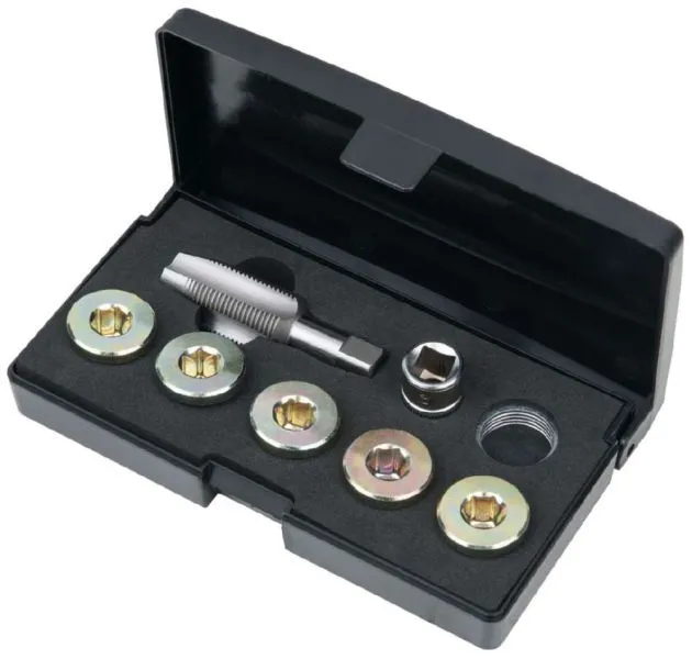 KS Tools Ölablassschrauben Gewindereparatur Satz 12 Teile M20 x 1,5