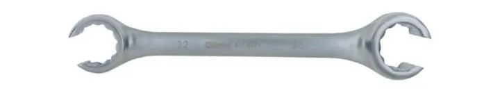 KS Tools Offener Doppel-Ringschlüssel abgewinkelt Schlüsselweite 17 x 19 mm