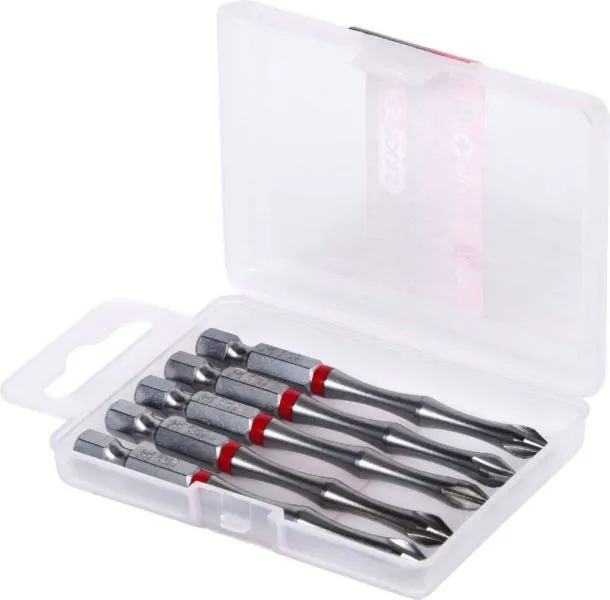 KS Tools 1/4 Zoll TORSIONpower Bit Länge 75mm PH2 5er Pack