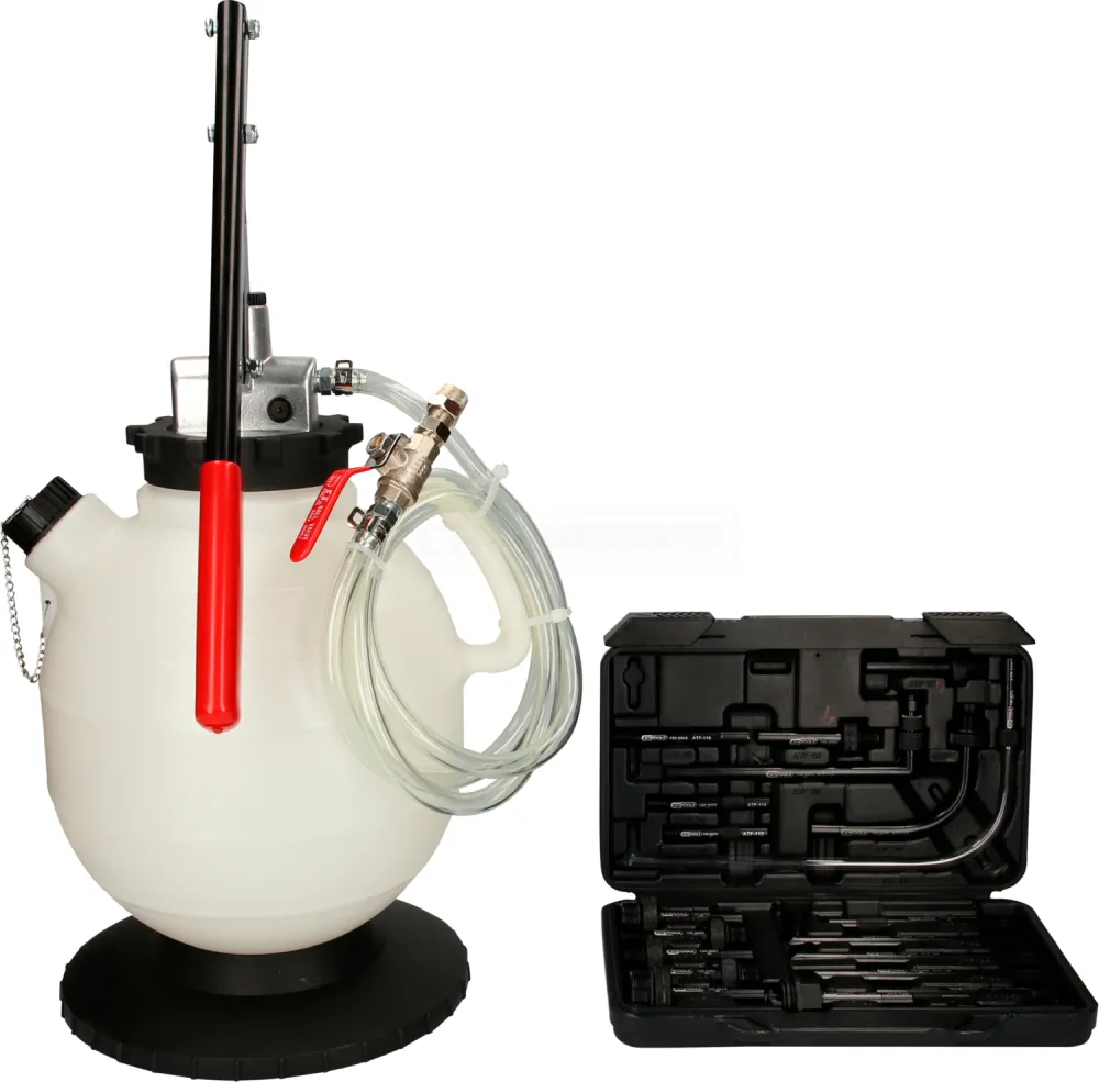 KS Tools Universal Getriebeöl-Füllsystem-Satz mit 20-tlg. Adaptersatz - 150.9275