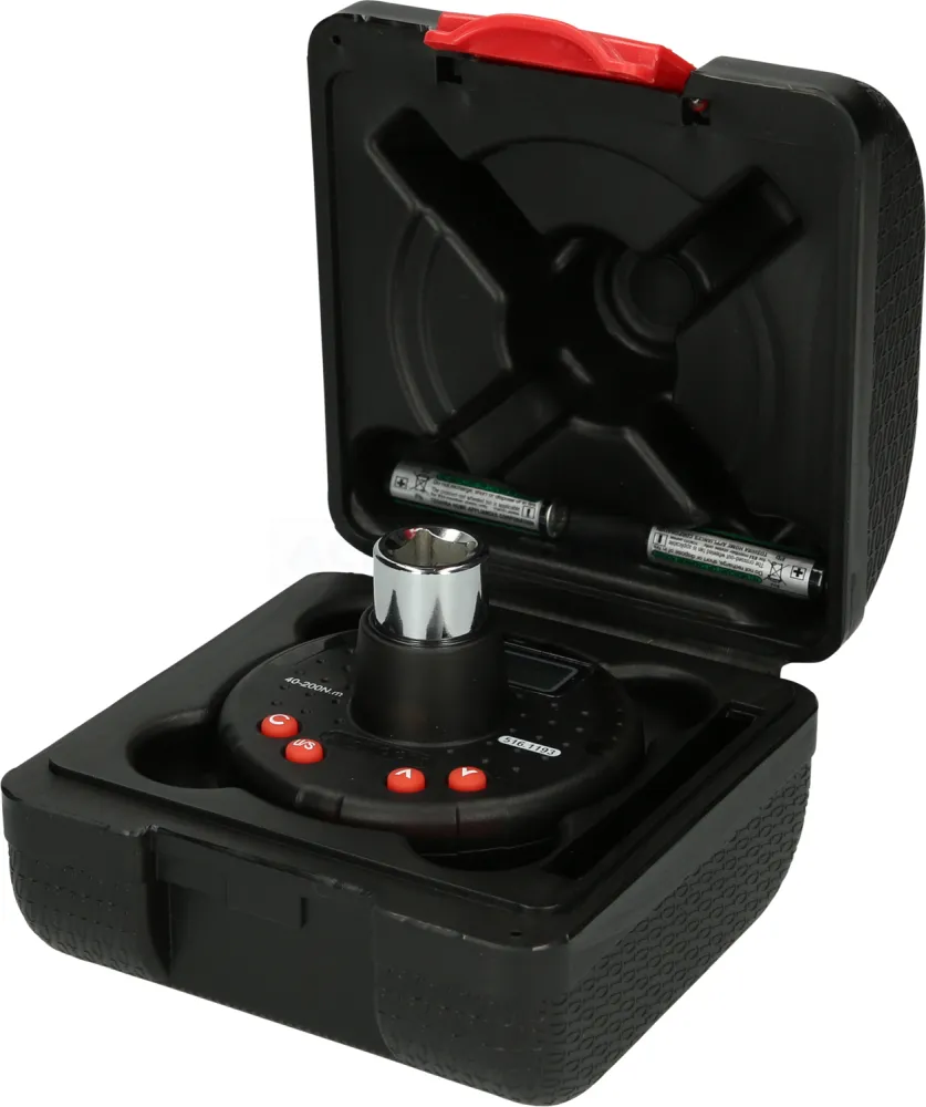 KS Tools 1/2" Digitaler Drehmomentadapter mit Winkelmesser, 10-200 Nm - 516.1193