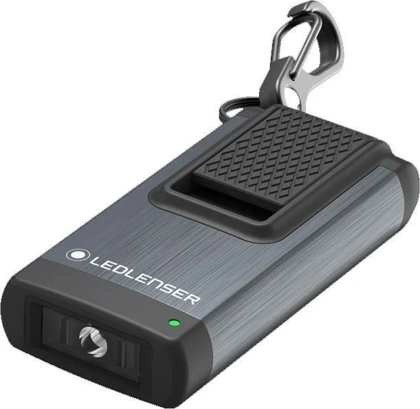 Ledlenser K4R LED Taschenlampe Schlüsselbundleuchte grau