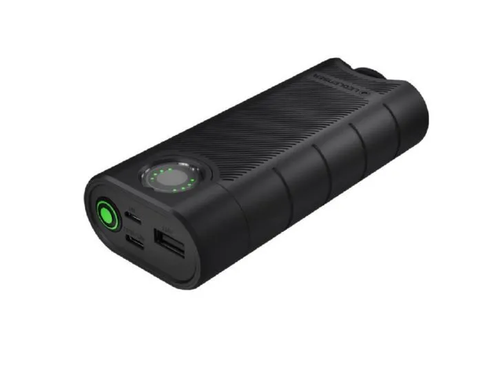 Ledlenser Powerbank Flex10 mit zwei herausnehmbaren 21700 Akkus