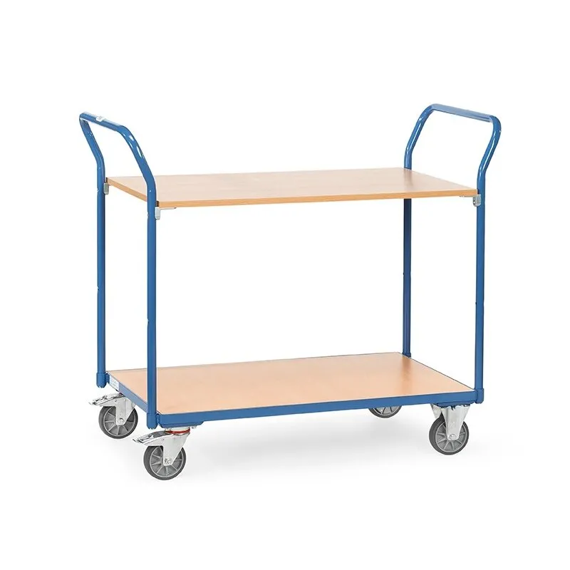 Leichter Tischwagen Tragkraft 200kg/80kg - Ladefläche: 1000x600mm