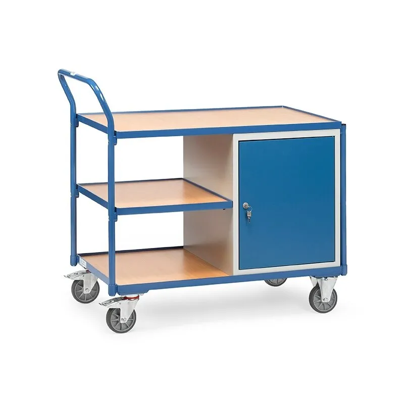 Leichter Werkstattwagen mit 1 Tür und 1 Zwischenboden
