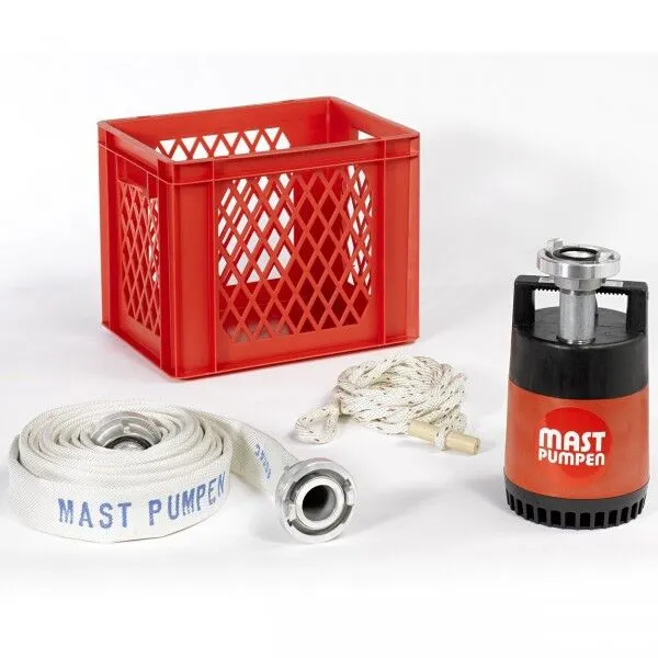 Mast Pumpen Set K 5 S Kellerentwässerungspumpe inkl. Schlauch und Zubehör