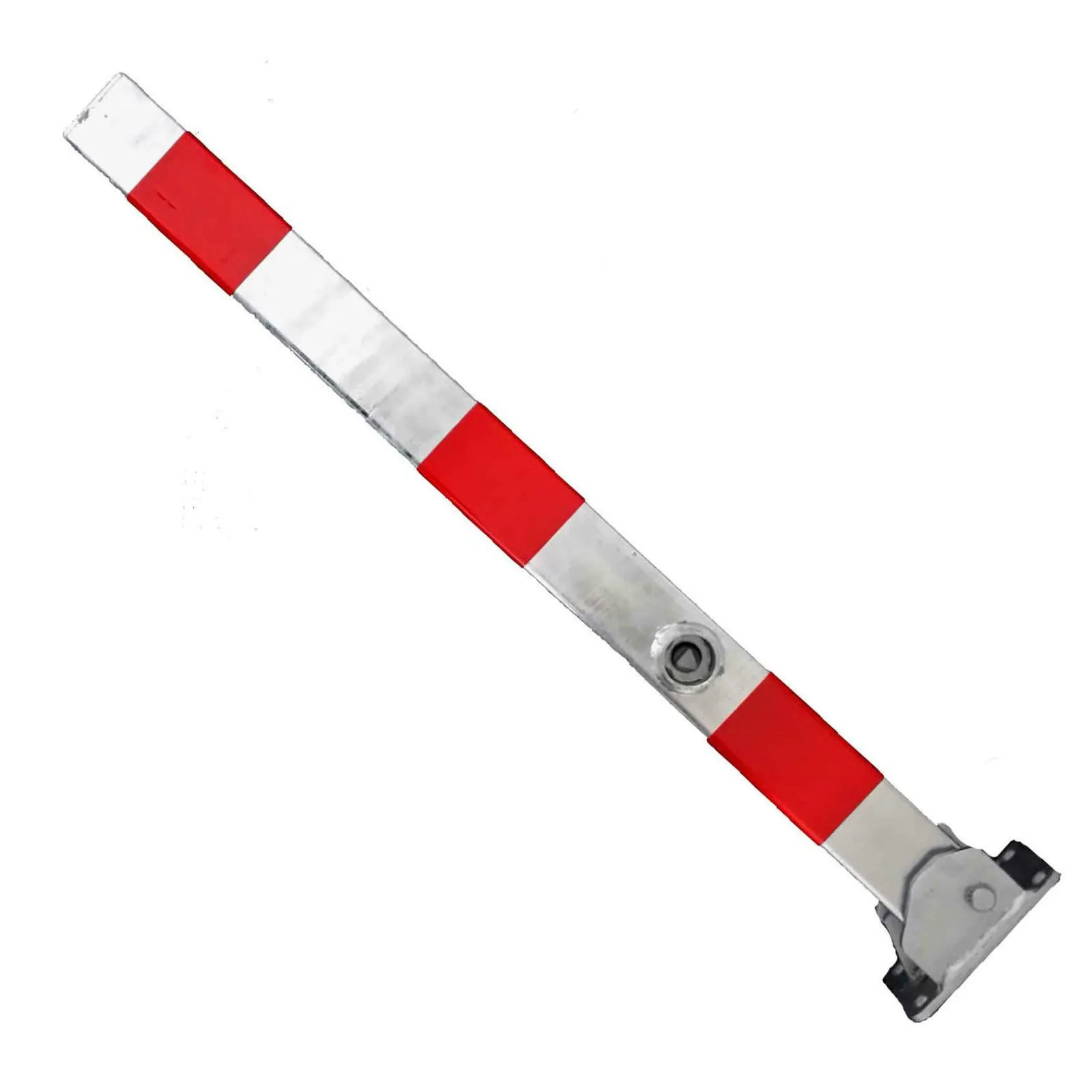 Absperrpfosten 70 x 70 mm, vz. umlegbar, Dübelbefestigung