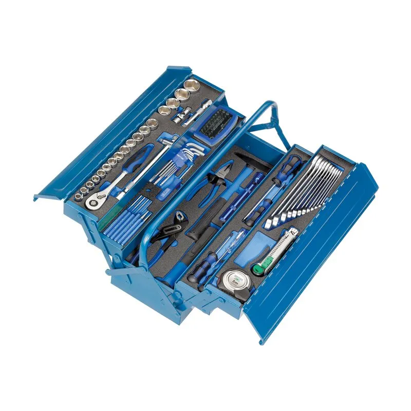 Montage-Werkzeugkasten mit 5 Modulen, 96-tlg. HEYTEC