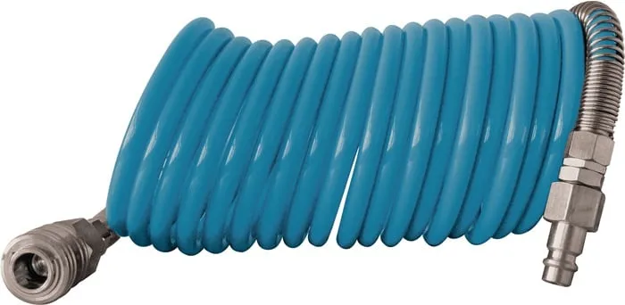 Spiralschlauchset ID 10mm AD 12mm L.7,5m Kuppl.DN 7,2 EWO