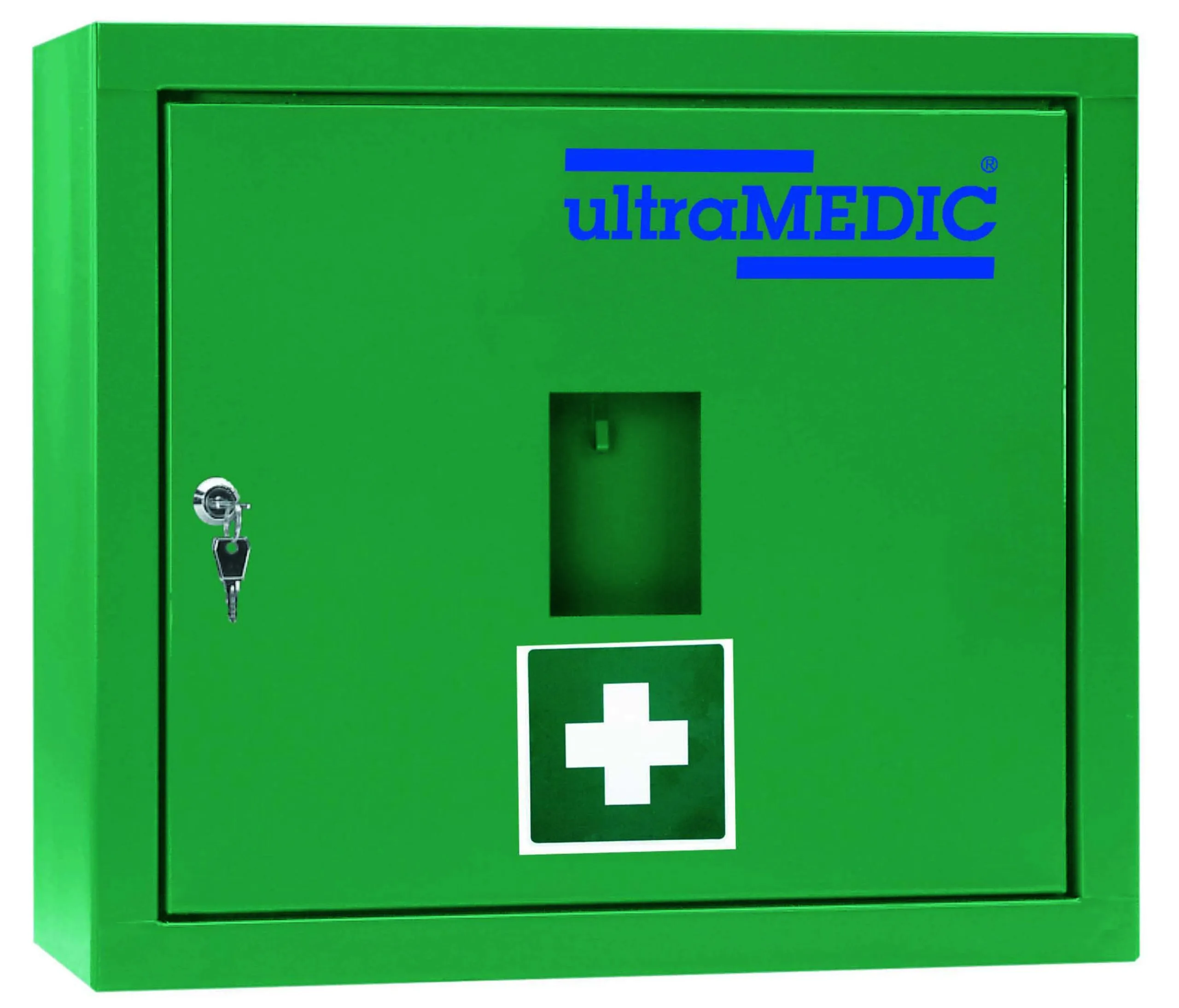 Anbau-Verbandschrank ultraTOP-LOCKER "022", ohne Inhalt, grün