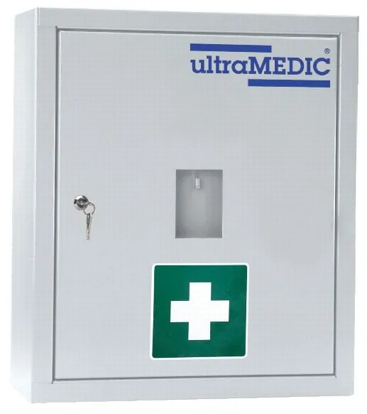 Anbau-Verbandschrank ultraTOP-LOCKER "023", ohne Inhalt, weiß