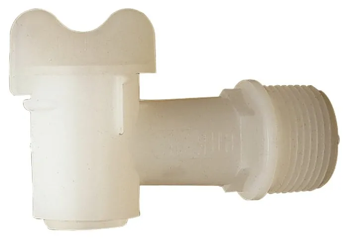 Fasshahn Ku.weiß R 26,9 (¾Zoll)mm VE: 10St.