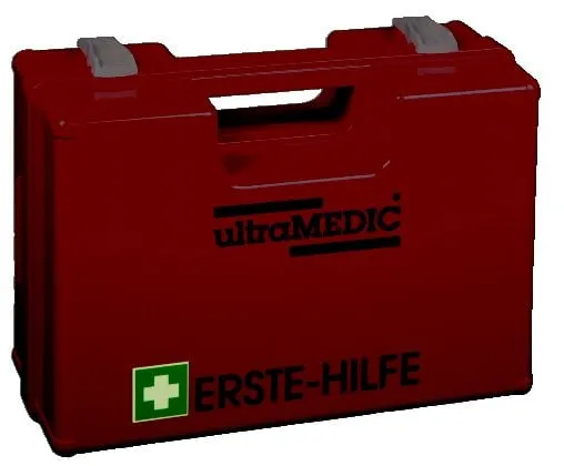 Erste-Hilfe-Koffer ultraBOX "BASIC BRIGHT", mit Füllung DIN 13157, orange