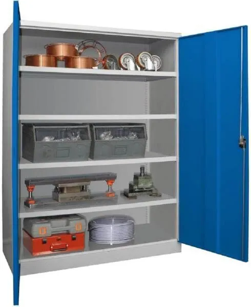 Pavoy Schwerlastschrank Jumbo ohne Trennwand 1470x630x1950mm 4 Böden