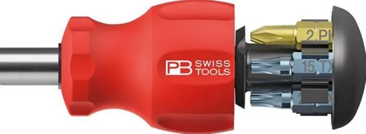 PB Swiss Tools Magazin Bithalter Stubby für 1/4 Zoll
