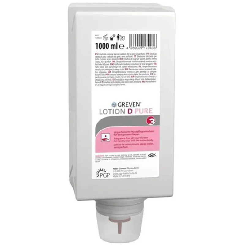 Pflegelotion GREVEN LOTION D PURE 1-L-Varioflasche