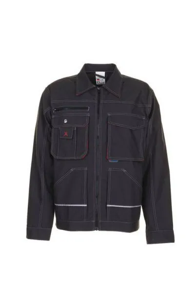 Planam Basalt Bundjacke anthrazit rot 110