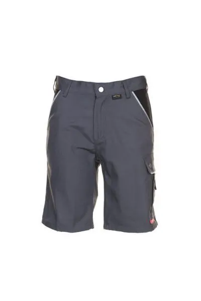 Planam Canvas 320 Arbeitskleidung Shorts grau schwarz M