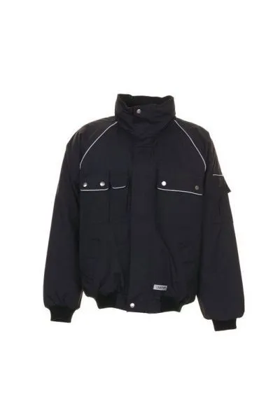Planam Canvas 320 Arbeitskleidung Winterblouson schwarz Größe L