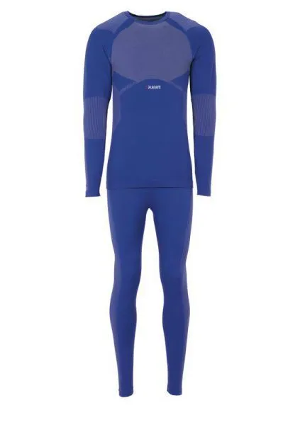 Planam Funktionsunterwäsche Set Fit blau Größe S M