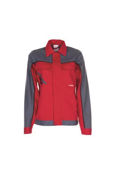 Planam Highline Damen Bundjacke Arbeitsjacke rot schiefer Größe 42