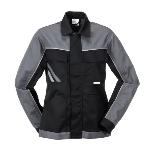 Planam Highline Damen Bundjacke Arbeitsjacke schwarz schiefer zink Größe 36
