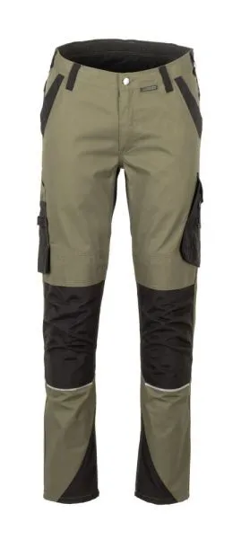 Planam Norit Arbeitshose Herren Bundhose oliv schwarz Größe 106