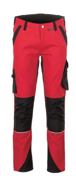 Planam Norit Arbeitshose Herren Bundhose rot schwarz Größe 29