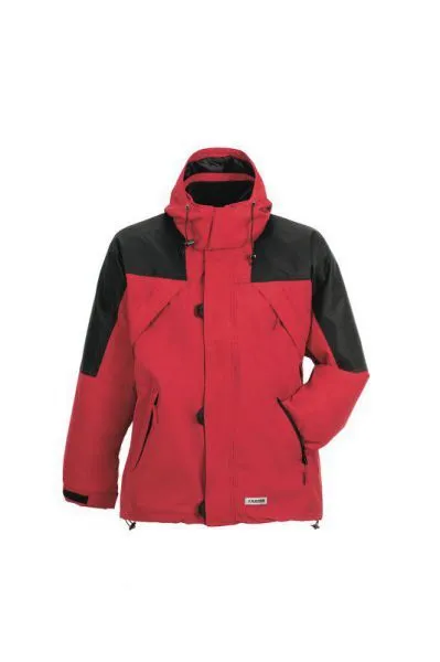 Planam Outdoor Redwood Winterjacke rot schwarz Größe XL