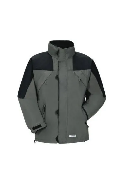 Planam Outdoor Redwood Winterjacke zink schwarz Größe XXL