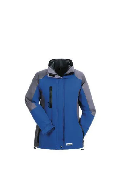 Planam Outdoor Regenjacke Shape Damen Jacke blau grau Größe XL