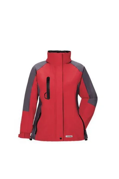 Planam Outdoor Regenjacke Shape Damen rot grau Größe XXXL