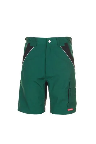 Planam Plaline Arbeitskleidung Shorts grün schwarz XL