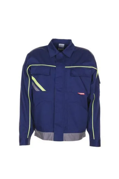 Planam Visline Arbeitsjacke V2 Bundjacke marine gelb zink Größe 102