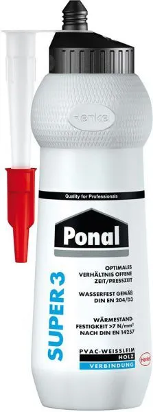 Ponal Holzleim wasserfest Profi Leimer 420g (Inhalt: 0.42 kg - 39.33 € / 1 kg)