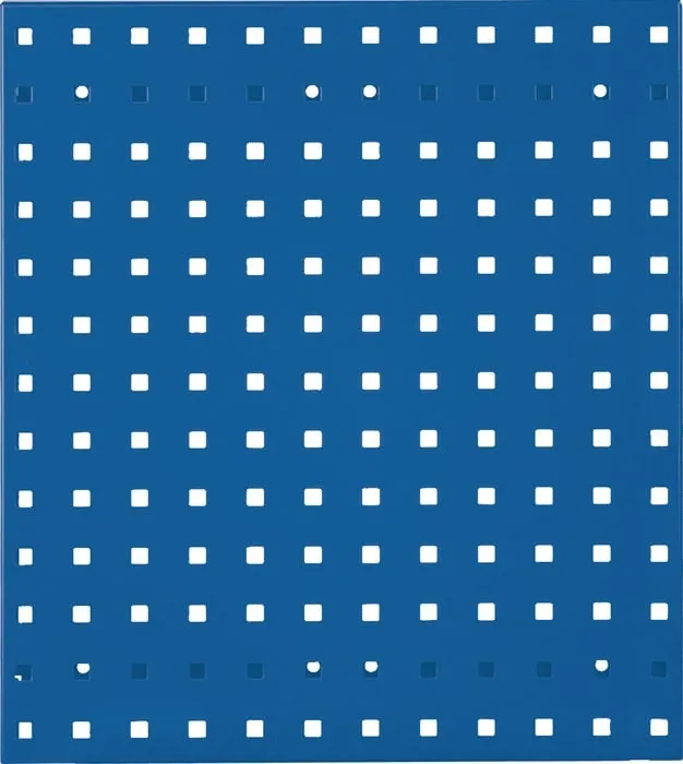 Lochplatte B450xL500mm blau RASTERPLAN
