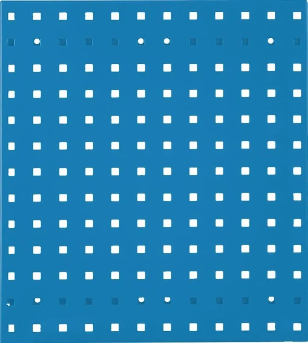 Lochplatte B450xL500mm himmelblau RASTERPLAN