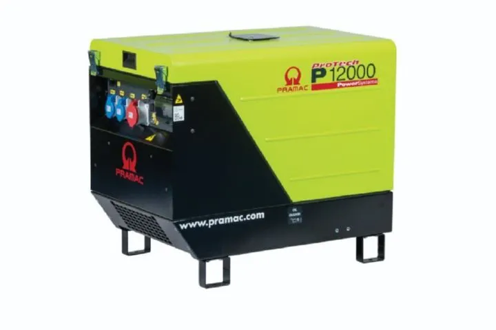 PRAMAC Stromerzeuger P 12000 THB ISO AVR 230V oder 400V Benzin Elektrostart