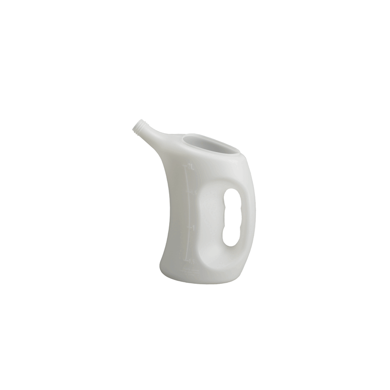 PRESSOL Messbecher, 3 Liter, weiß, transparent