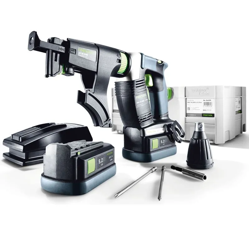 FESTOOL Akku Trockenbauschrauber DURADRIVE DWC 18-2500 Li 5,2 Set jetzt 576498